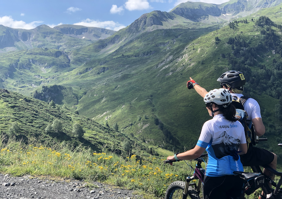 Copos Bike y nuevo mapa de rutas MTB en la Val d'Aran